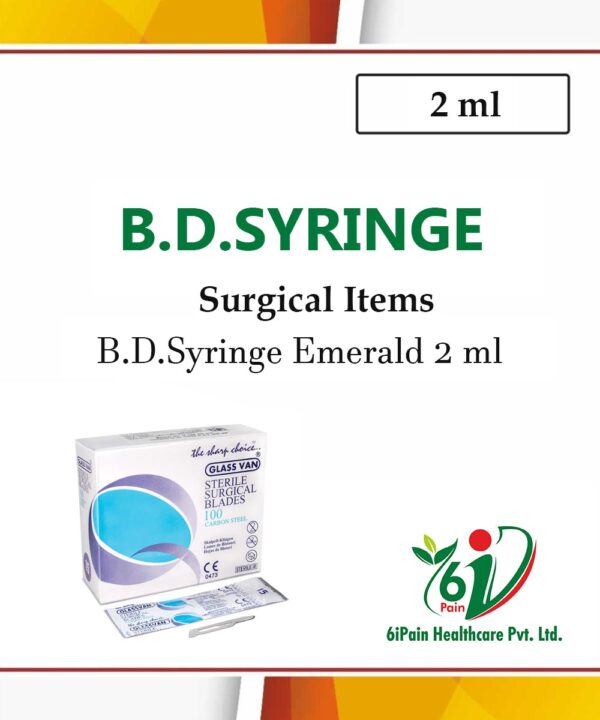 B.D.Syringe(Emerald) 2 ml