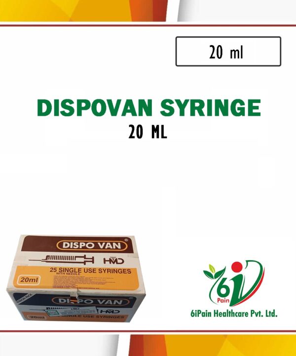 Dispovan Syringe 20 ml