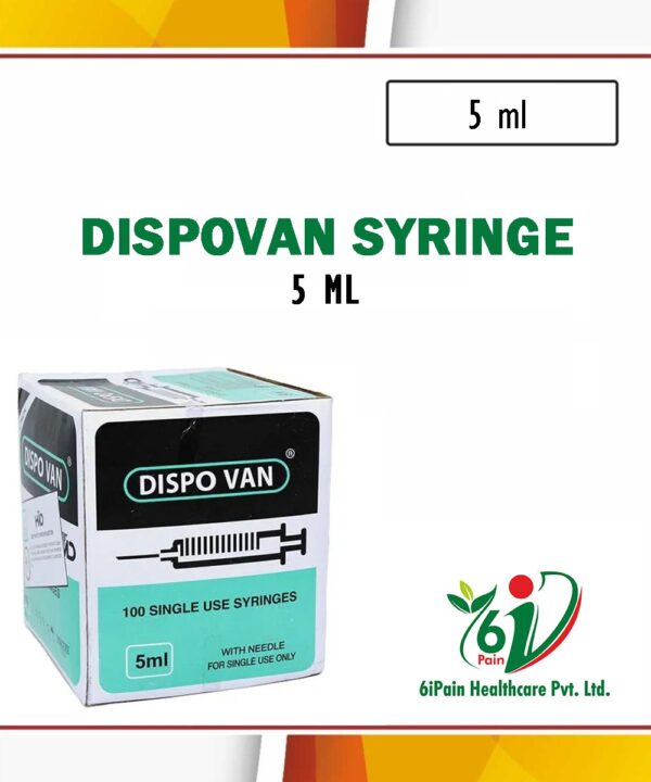 Dispovan Syringe 5 ml (100 syringes)