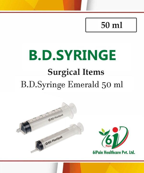 B.D.Syringe(Emerald) 50 ml