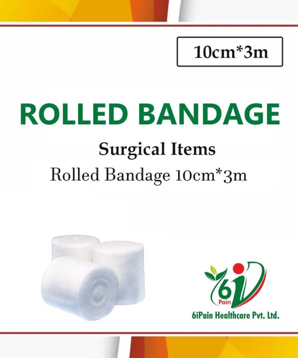 Rolled Bandage 10cm*3m (4" inch)