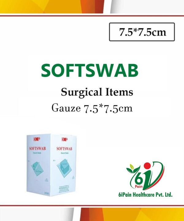 Softswab Gauze 7.5*7.5cm