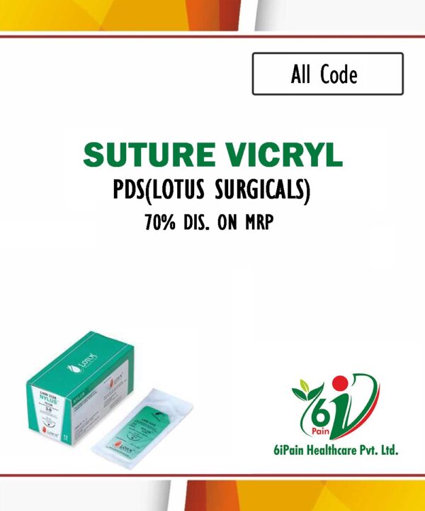 Suture Vicryl,PDS(Lotus Surgicals)