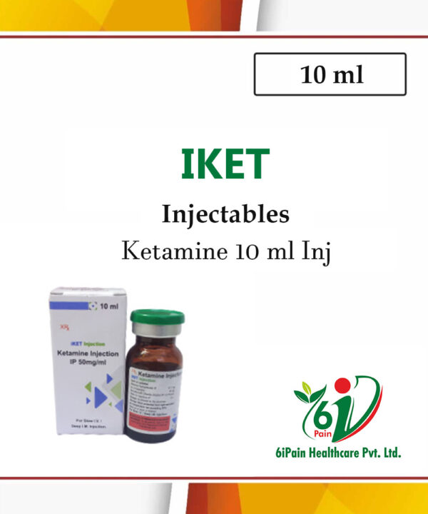 iKET 10 ML(Ketamine 10 ml Inj.)