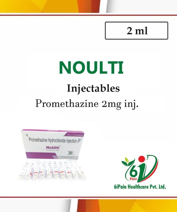 Noulti 2ml (inj. Promethazine 2ml -10 ampoules pack)