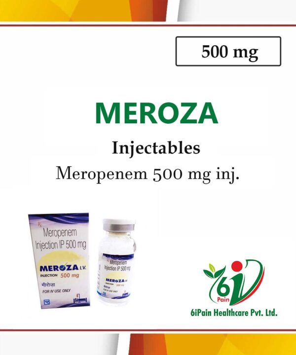 Meroza(Meropenem 500 mg inj.)