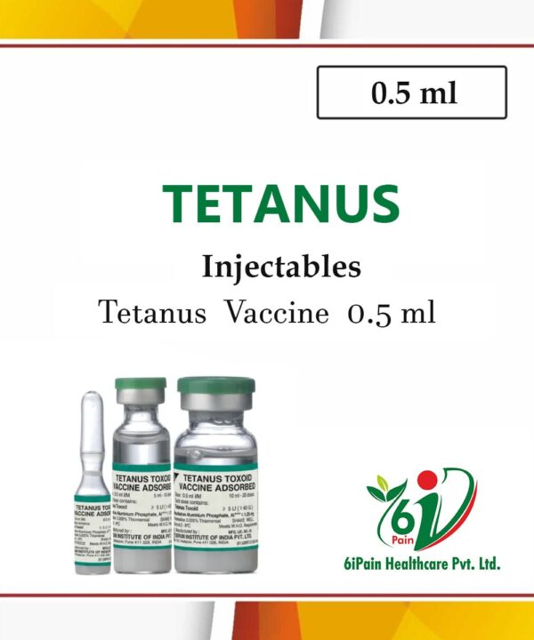 Tetanus Vaccine 0.5 ml (10 ampoules pack)