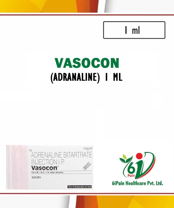 Vasocon(Adranaline) 1 ml